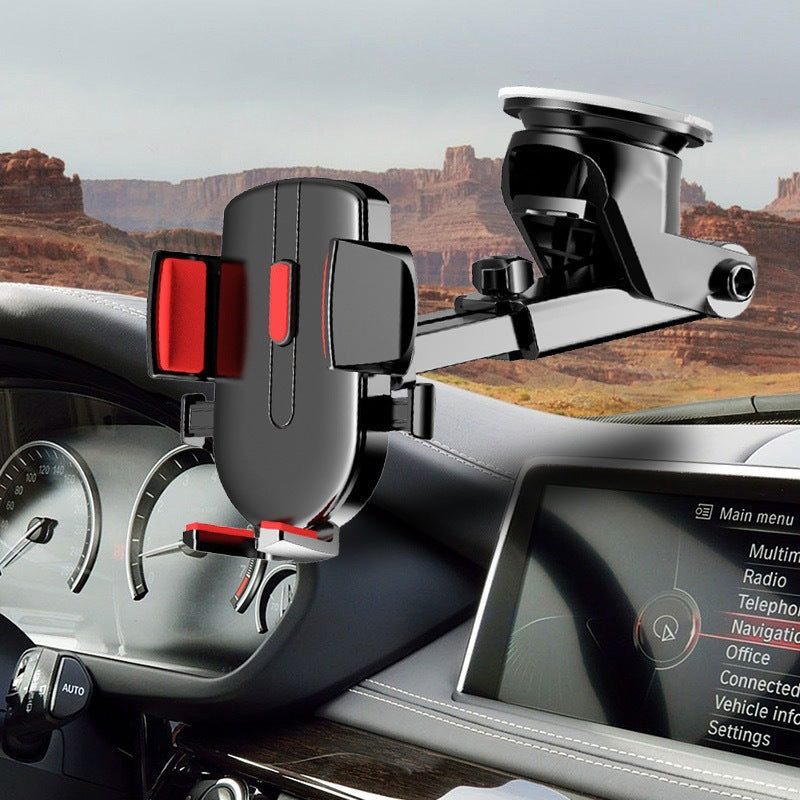 adjustable telescopic universal car phone holder with three hundred sixty degree rotation and strong suction Kalsten