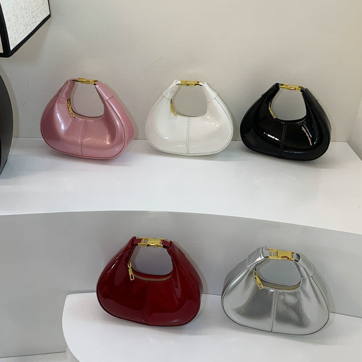 Glossy Patent Leather Evening Handbag Kalsten
