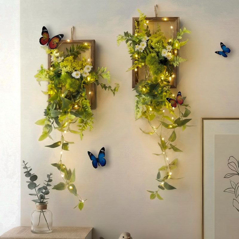 Decorative Wall Hanging Plant Arrangement