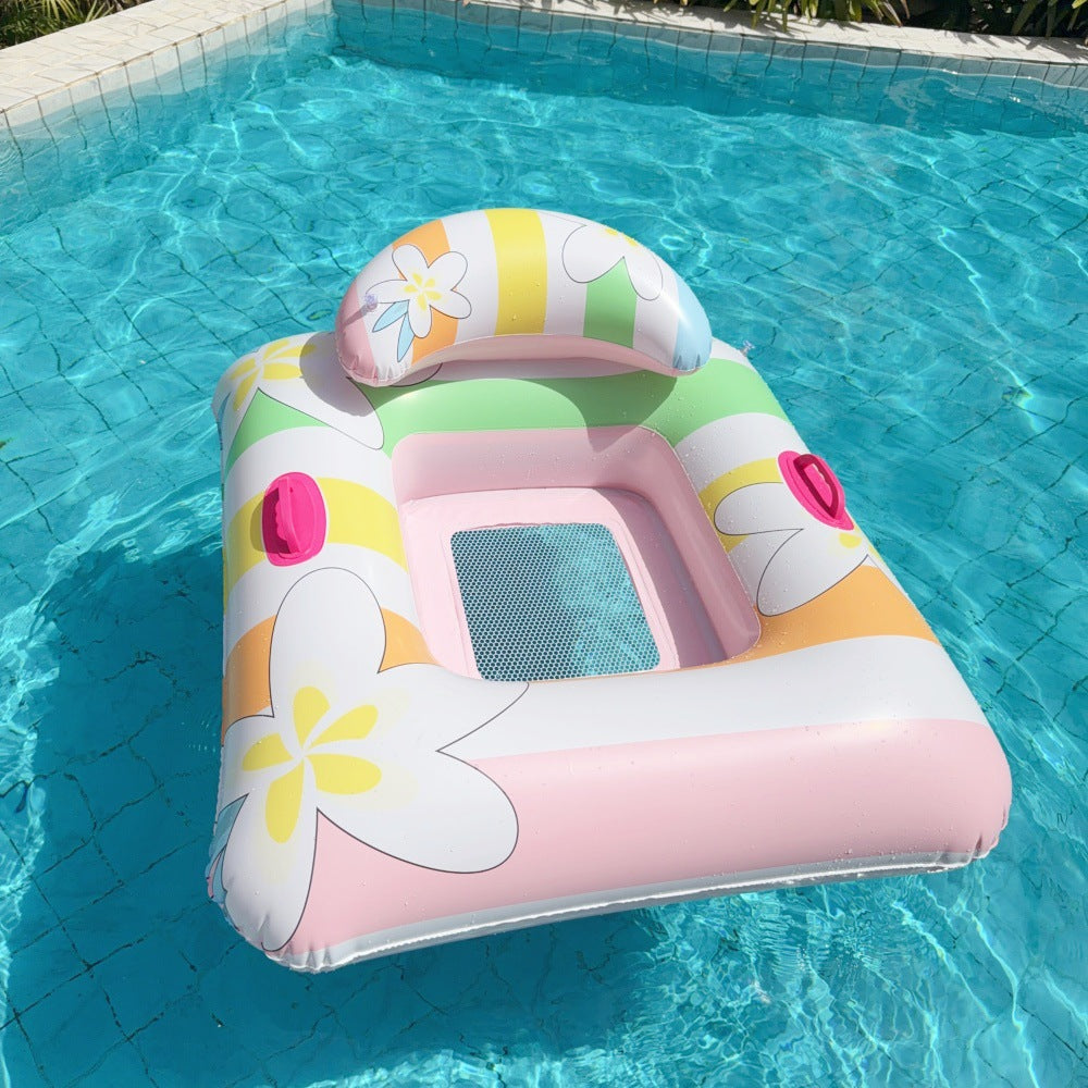 Inflatable Canopy Pool Lounge Chair Kalsten