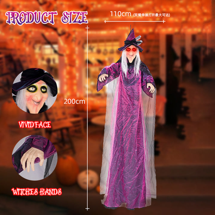 Spooky Animated Witch Decoration Kalsten