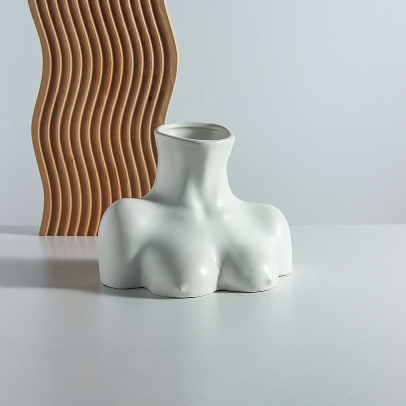 Artistic Abstract Ceramic Vase