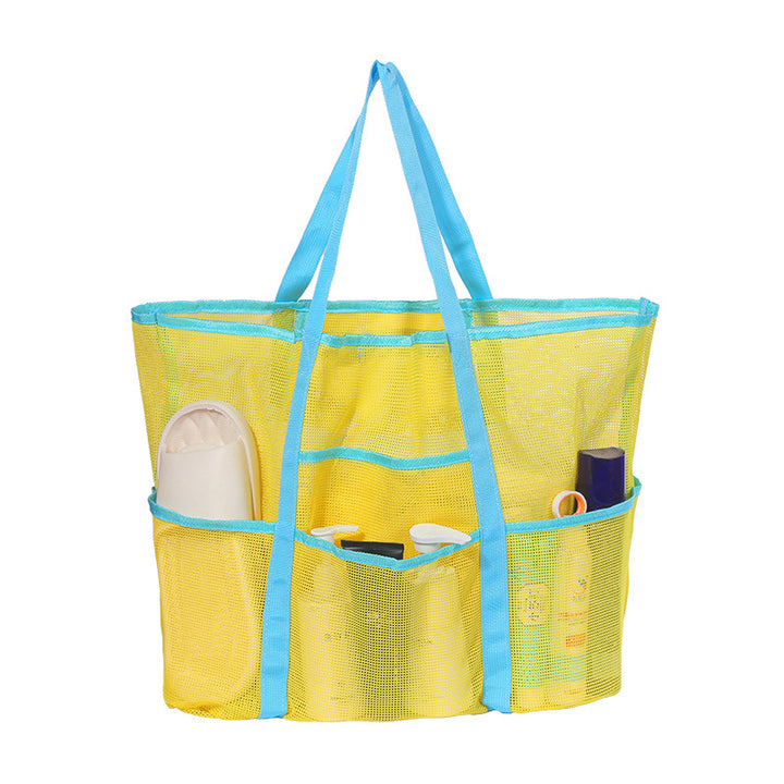 Spacious and Breathable Beach Bag Made of Mesh Material Kalsten