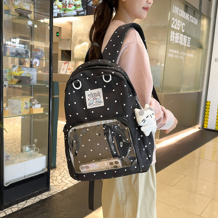 Cute Polka Dot Backpack Kalsten 1791205345