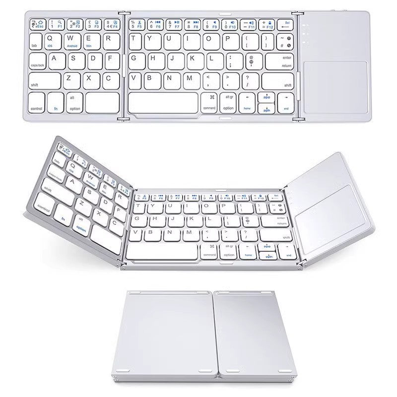 Portable Folding Wireless Keyboard and Mouse Set Kalsten