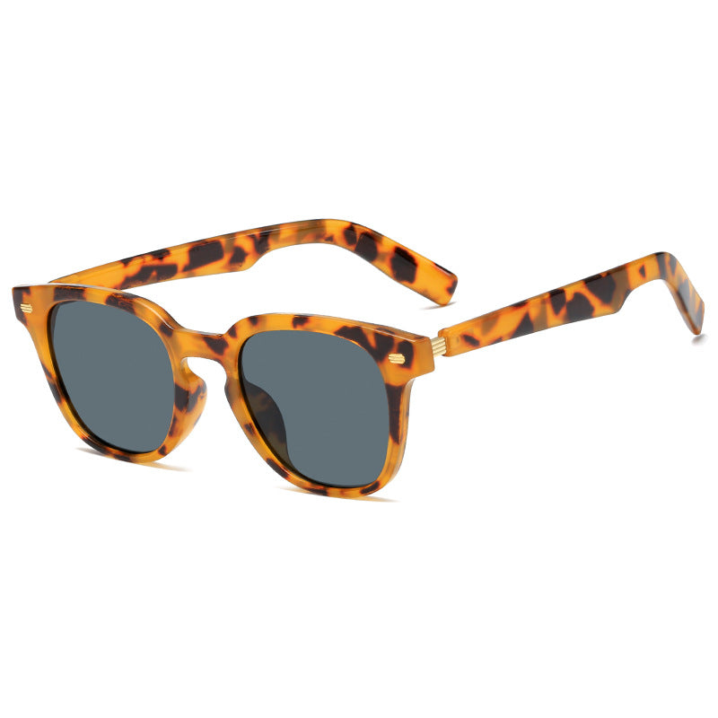 Ladies fashionable corrective glasses with elegant plastic frame and golden accents Kalsten