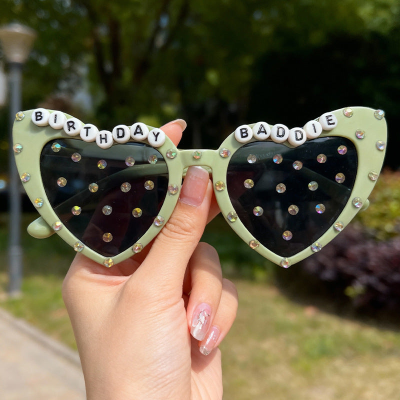 Heart-Shaped Statement Sunglasses Kalsten