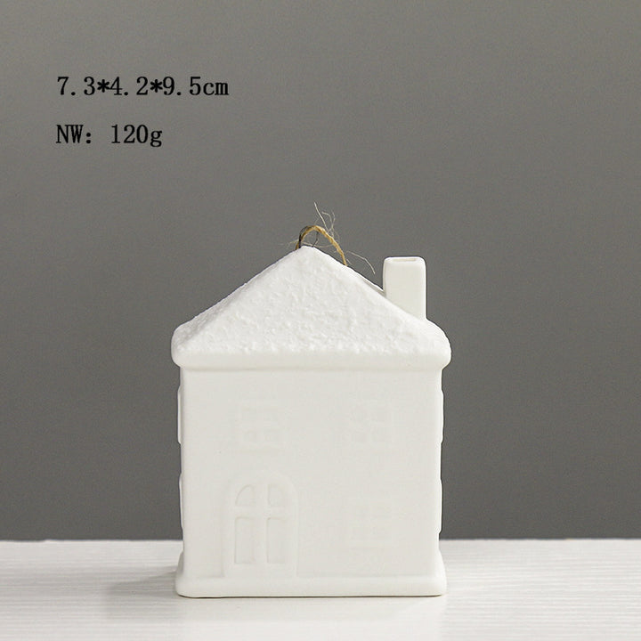 Decorative House-Shaped Ceramic Kalsten