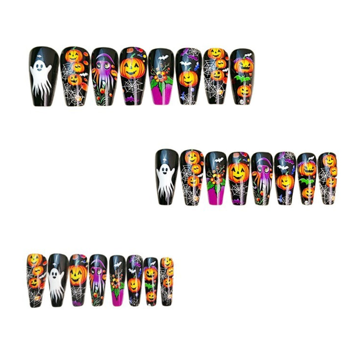 Halloween-Themed Nail Art Kalsten