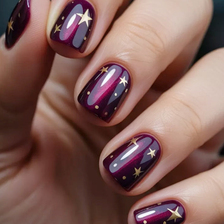 Starry Night Nail Art Design Kalsten