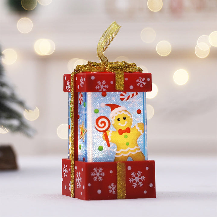 Decorative LED Gift Box Ornaments