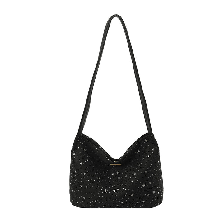 WoStylish Star-Embellished Hobo Bag Kalsten