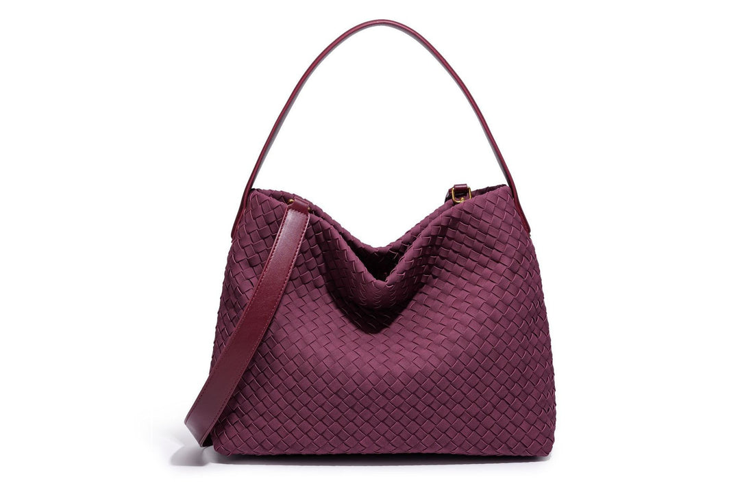 Oversized Woven Hobo Bag Kalsten