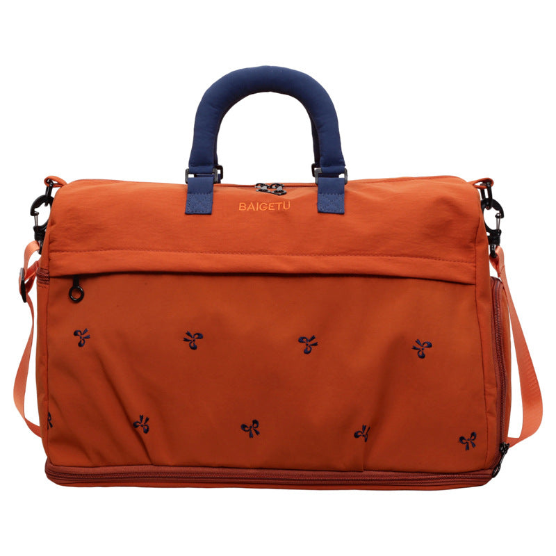 Versatile Embroidered Duffel Bag Kalsten