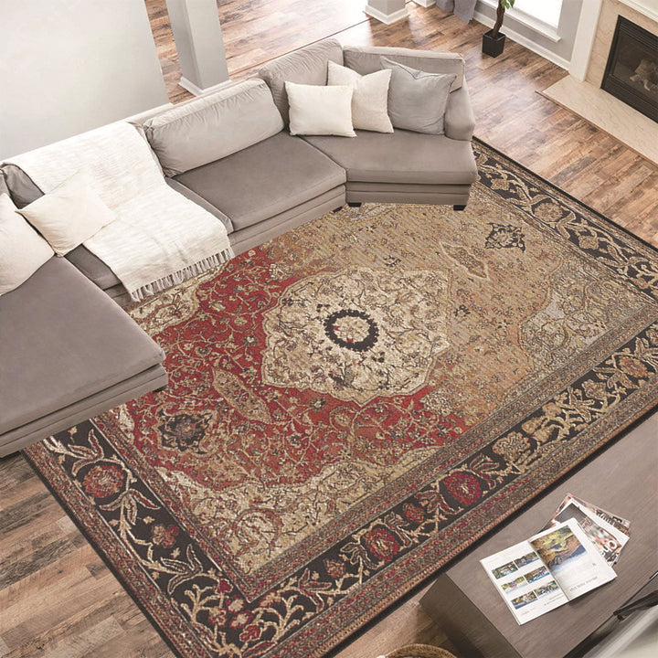 Geometric Pattern Area Rug Kalsten