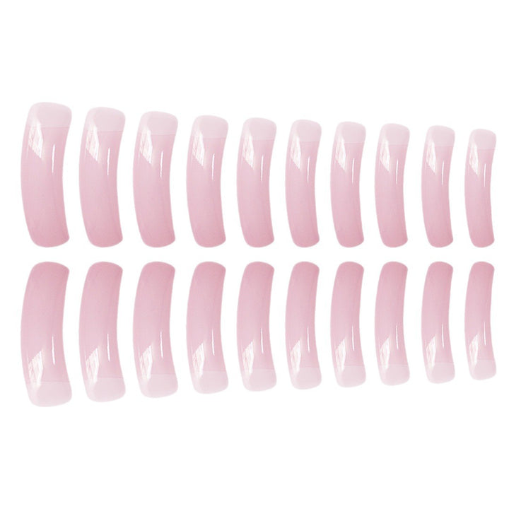 Elegant Square Tip Acrylic Press-On Nails Kalsten