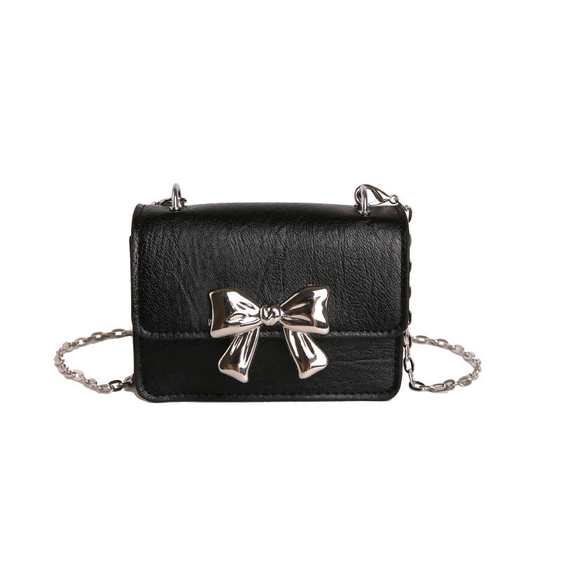 WoCharming Bow-Embellished Mini Handbag Kalsten
