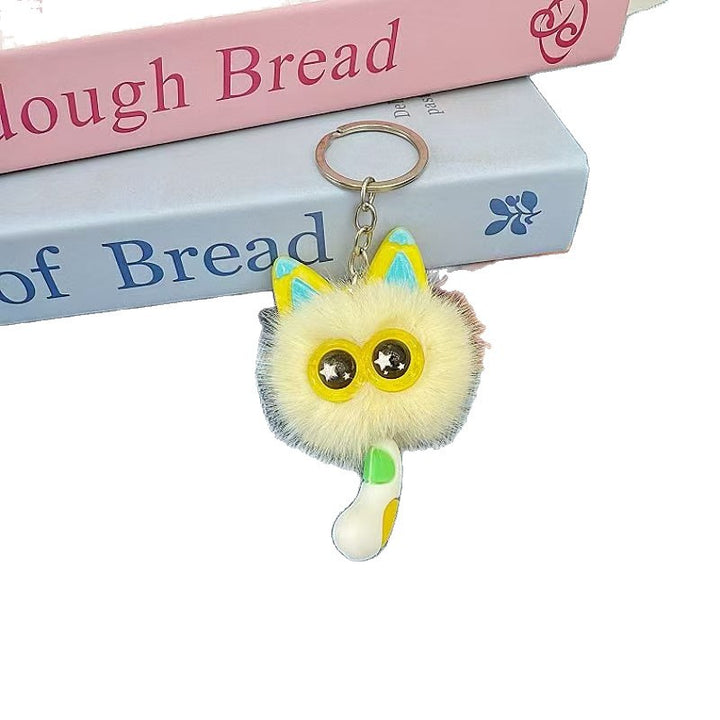 Cute Plush Cat Keychain Accessory Kalsten