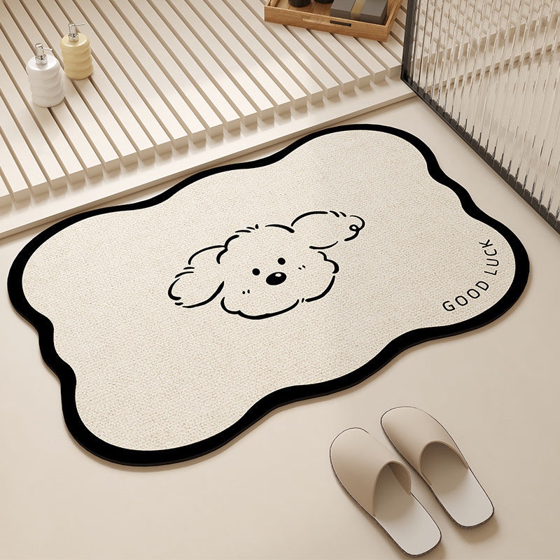Pet-Themed Decorative Rug Kalsten