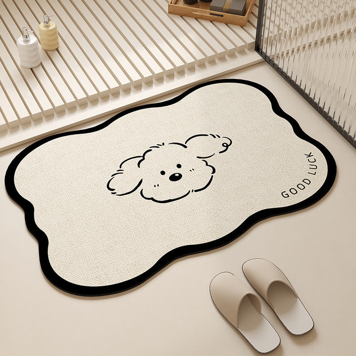 Pet-Themed Decorative Rug Kalsten