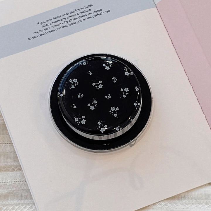 Hand mirror in elegant flower design Kalsten