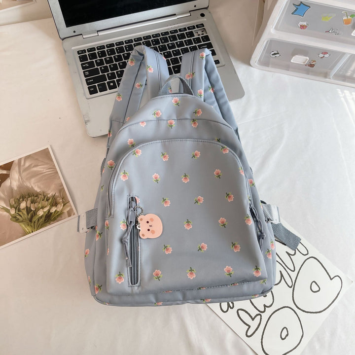 Cute Floral Embroidered Mini Backpack Kalsten