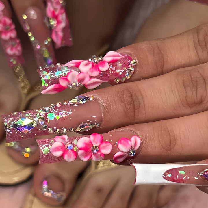 Luxury Embellished Press-On Nail Set Kalsten