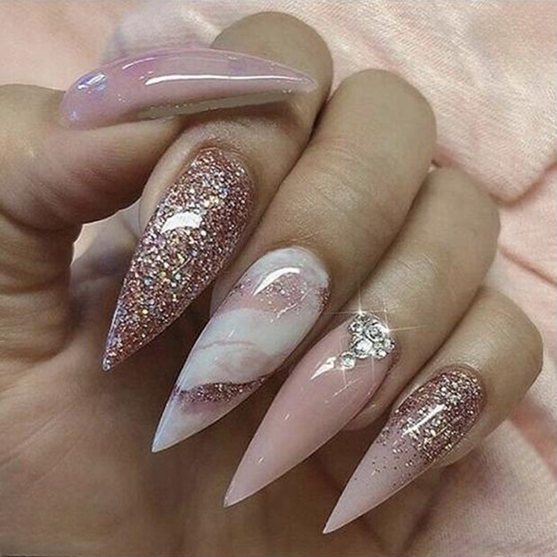 Glamorous Stiletto Nail Art Set Kalsten