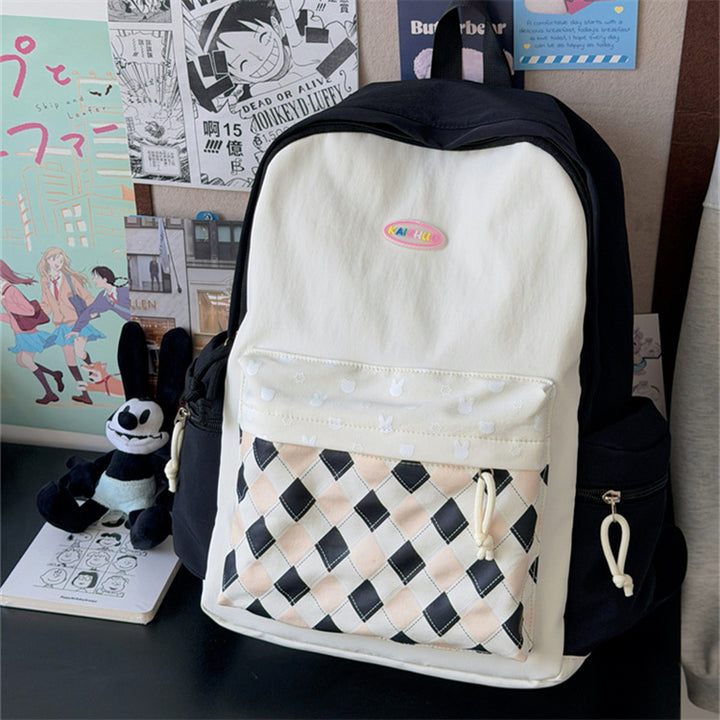 Cute Cartoon-Themed Multi-Pocket Backpack Kalsten
