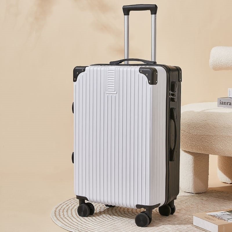 Hard-shell suitcase with double safety lock and flexible interior Kalsten