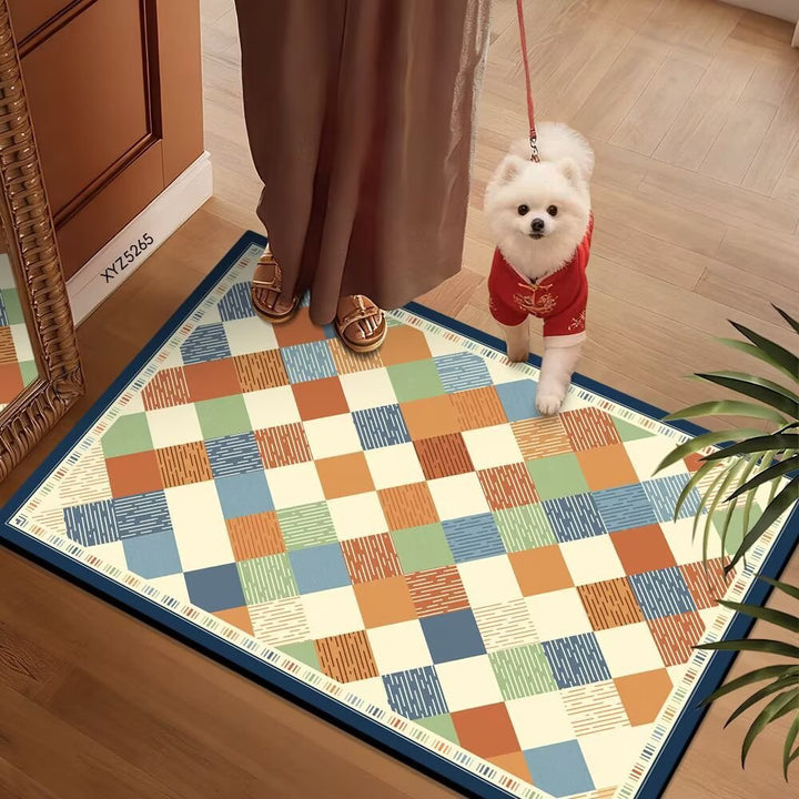 Colorful Patterned Floor Mat Kalsten