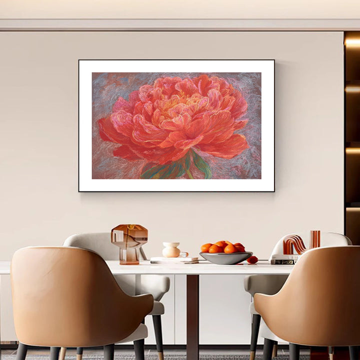 Elegant Floral Canvas Art