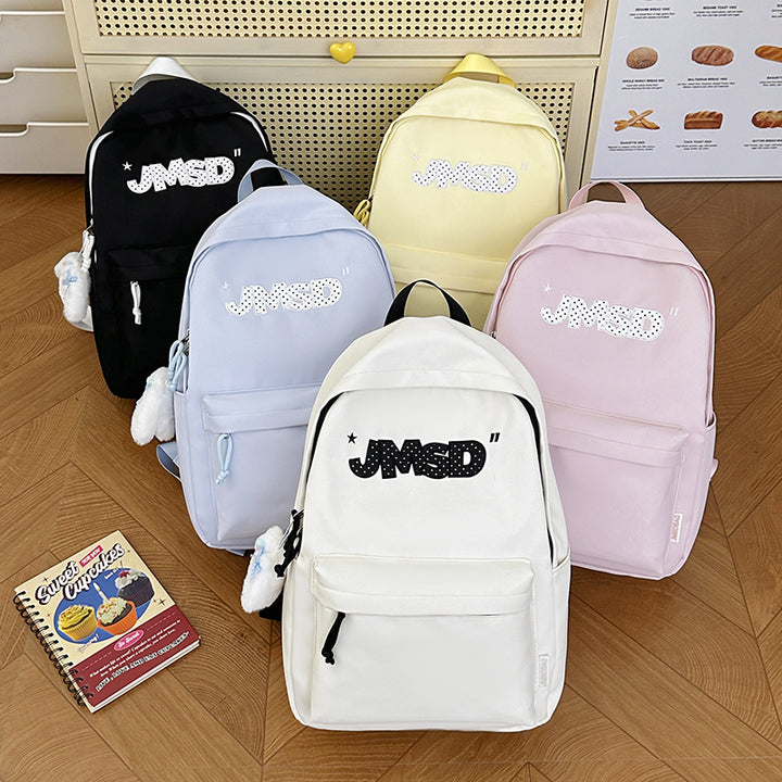 Trendy Casual Daypack with Cute Character Accent Kalsten