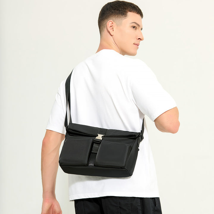 Versatile Dual-Pocket Crossbody Bag Kalsten