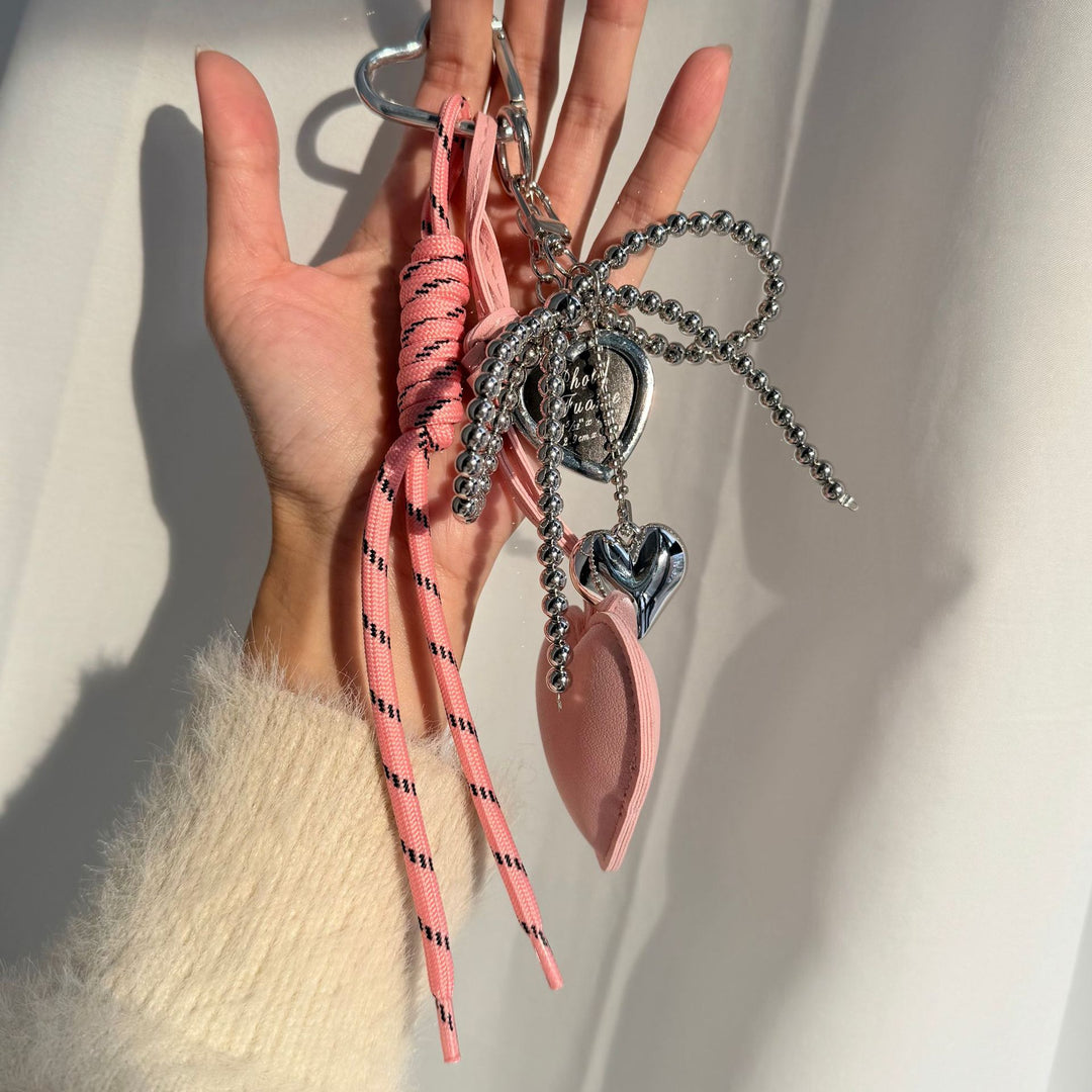 Heart-Themed Multi-Accessory Keychain Kalsten