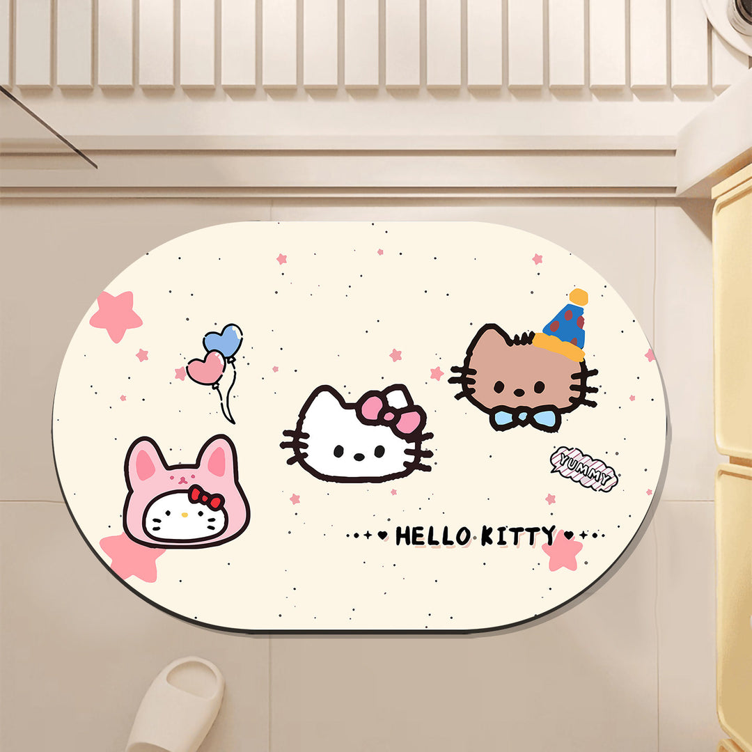 Playful Animal-Themed Area Mat