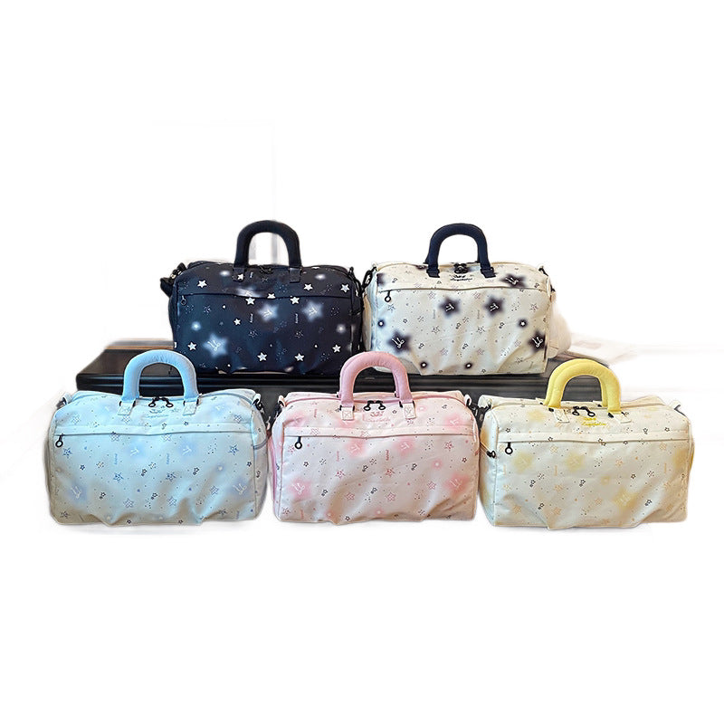 Star-Patterned Travel Duffle Bag Kalsten