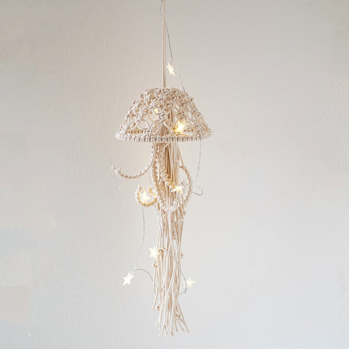 Decorative Macramé Jellyfish Wall Art Kalsten