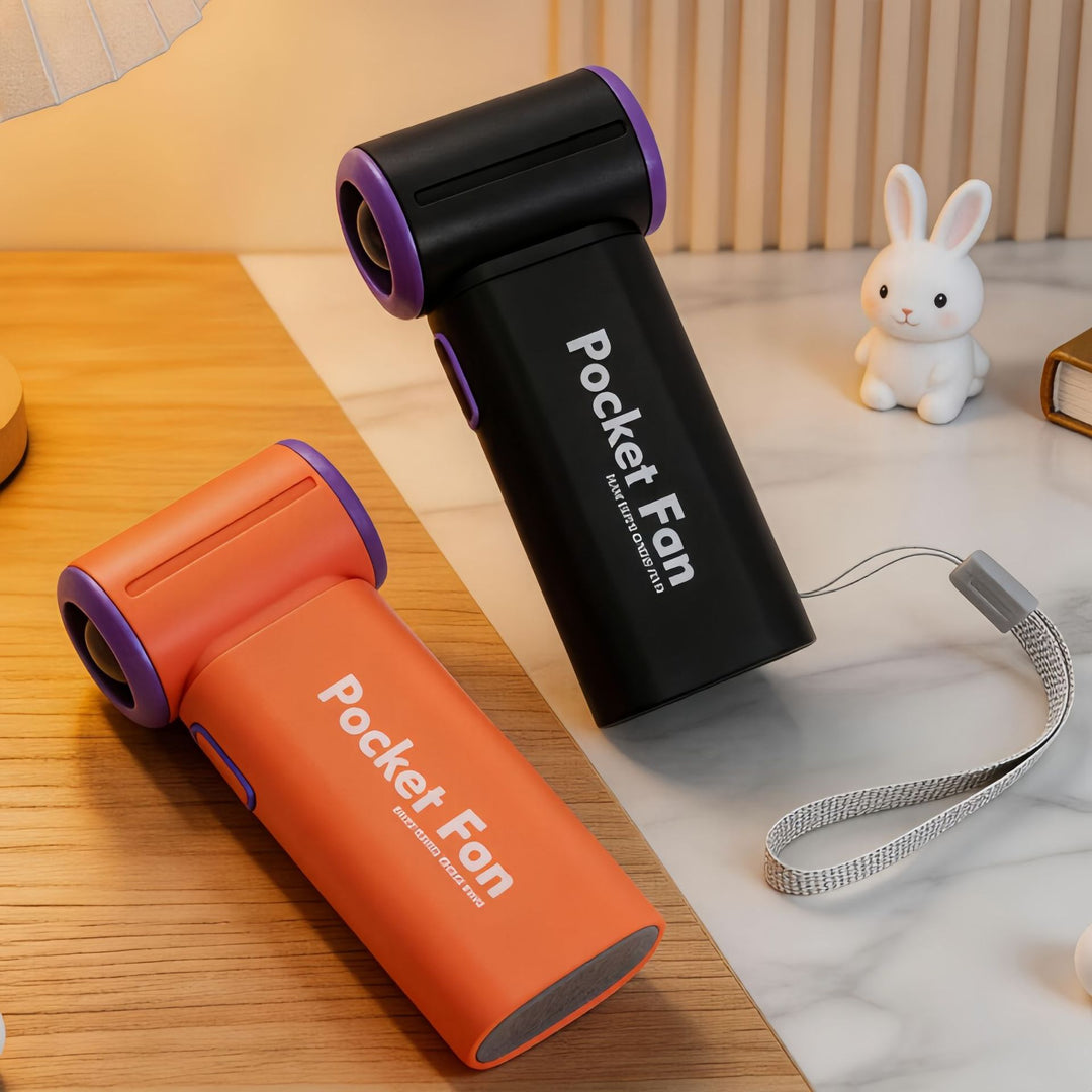 Unisex Portable Mini Fan with LED Display Kalsten