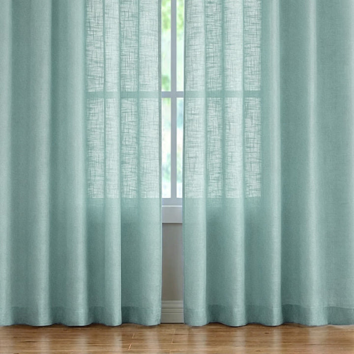 Sheer Linen Window Curtains Kalsten