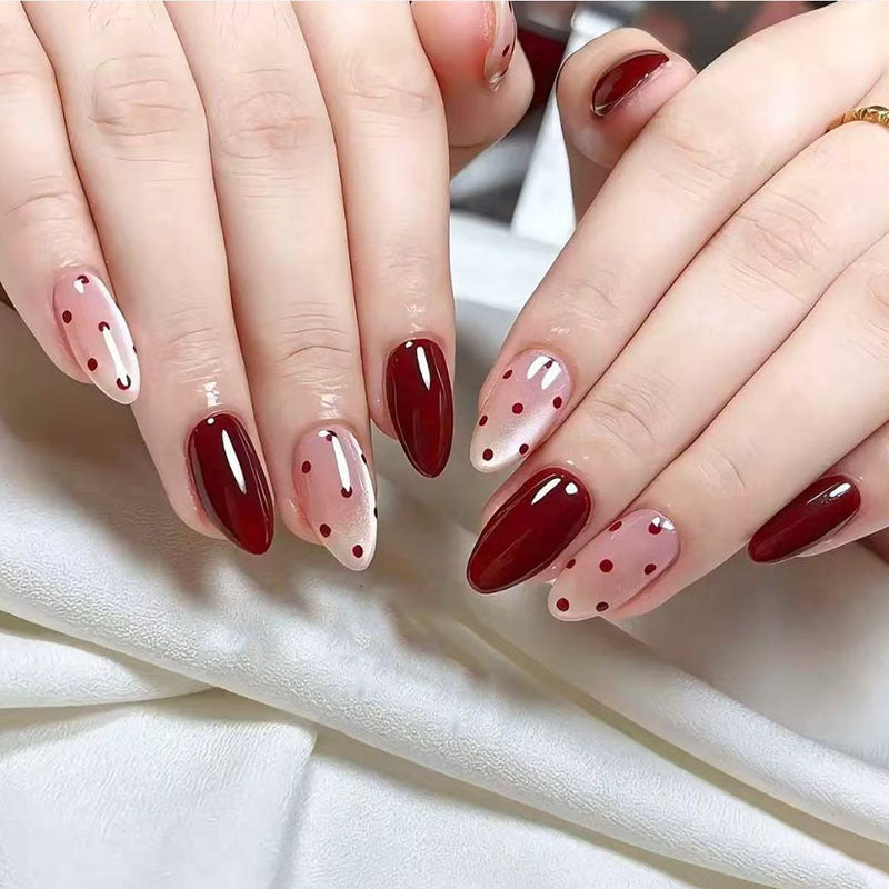 Elegant Artistic Stiletto Press-On Nails