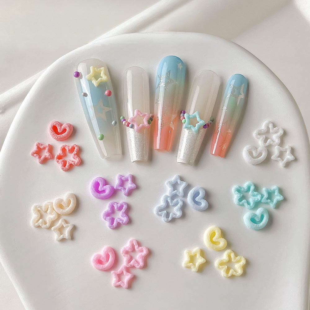 Colorful Assorted Nail Art Charms