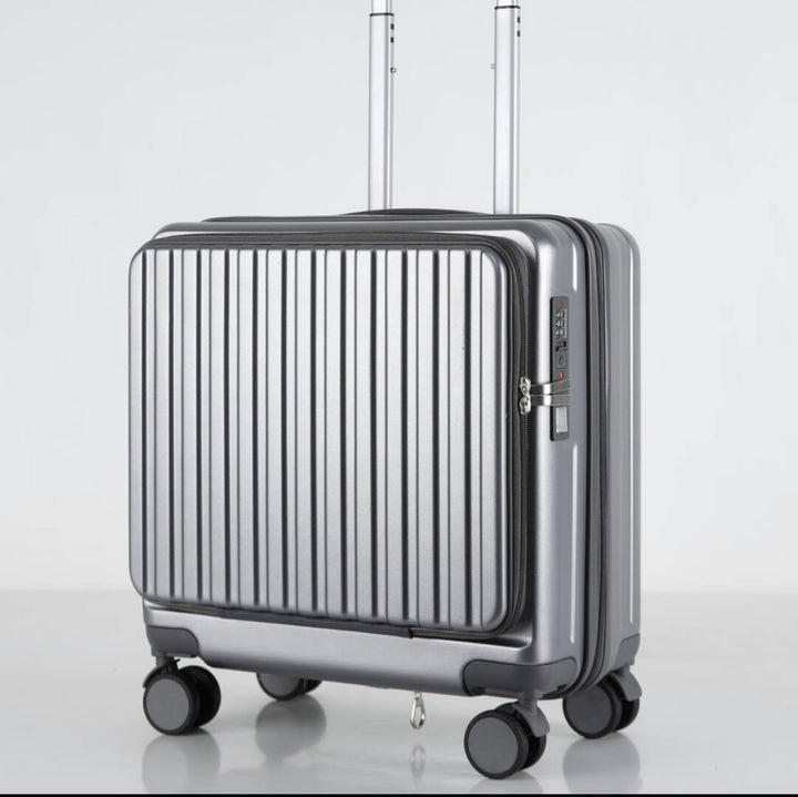 Women's Stylish Hard-Shell Compact Travel Suitcase Kalsten