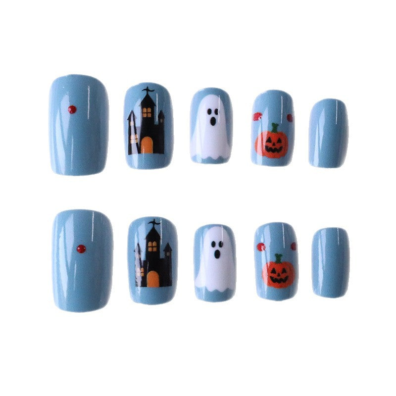 Halloween-Themed Press-On Nail Art Set Kalsten