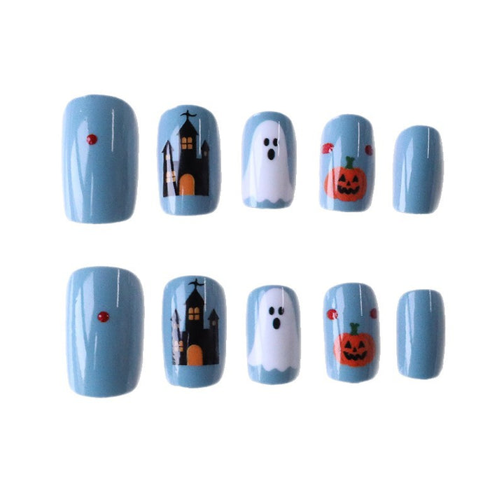 Halloween-Themed Press-On Nail Art Set Kalsten