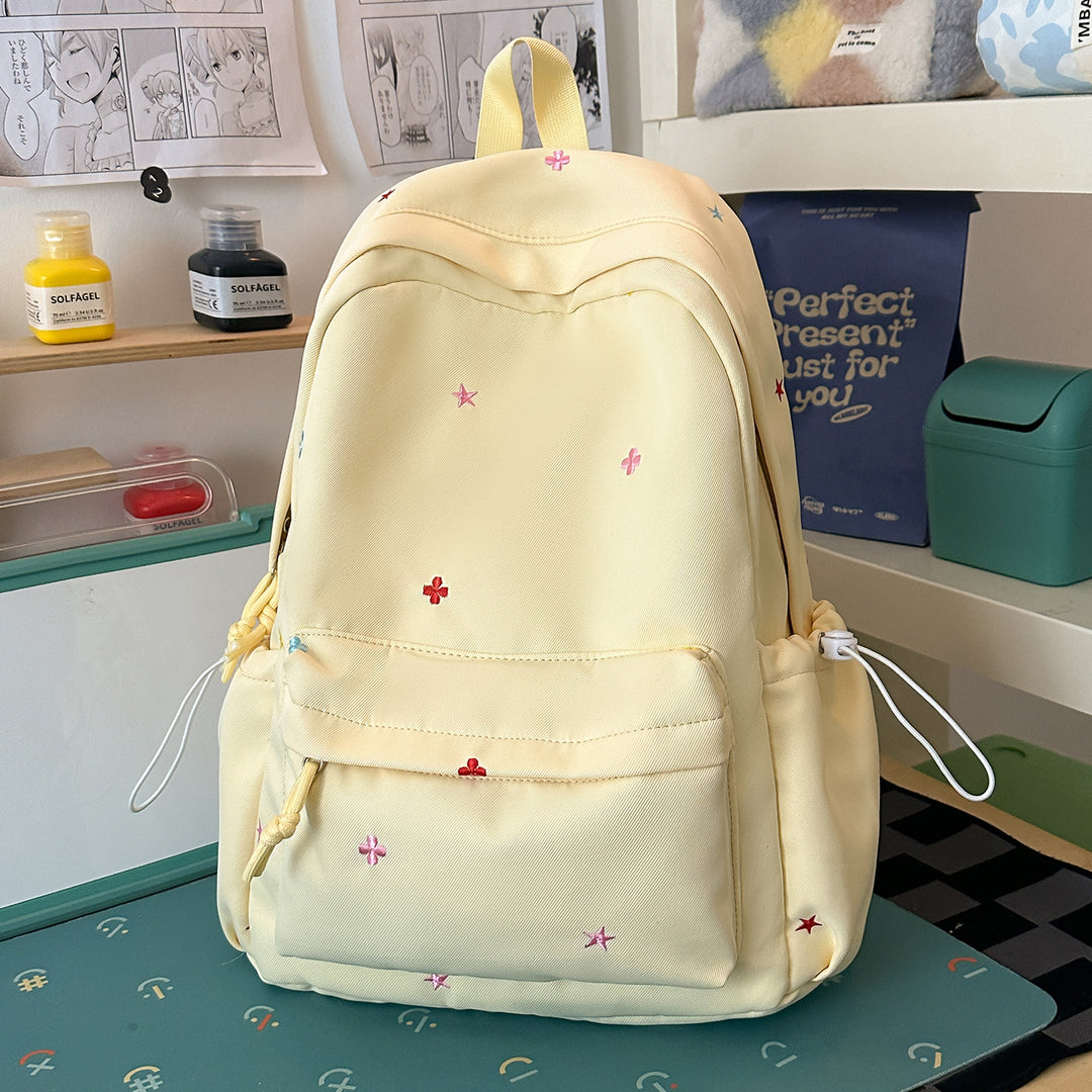 Casual Embroidered Star Backpack Kalsten