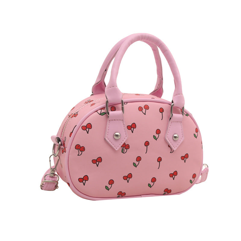 Playful Cherry Print Handbag Kalsten