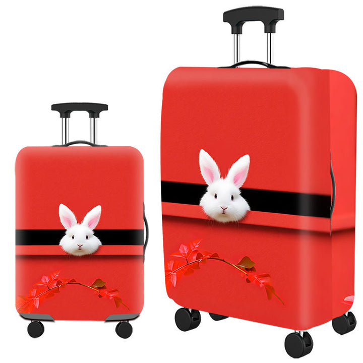 Artistic Cat-Themed Hard Shell Suitcase Kalsten