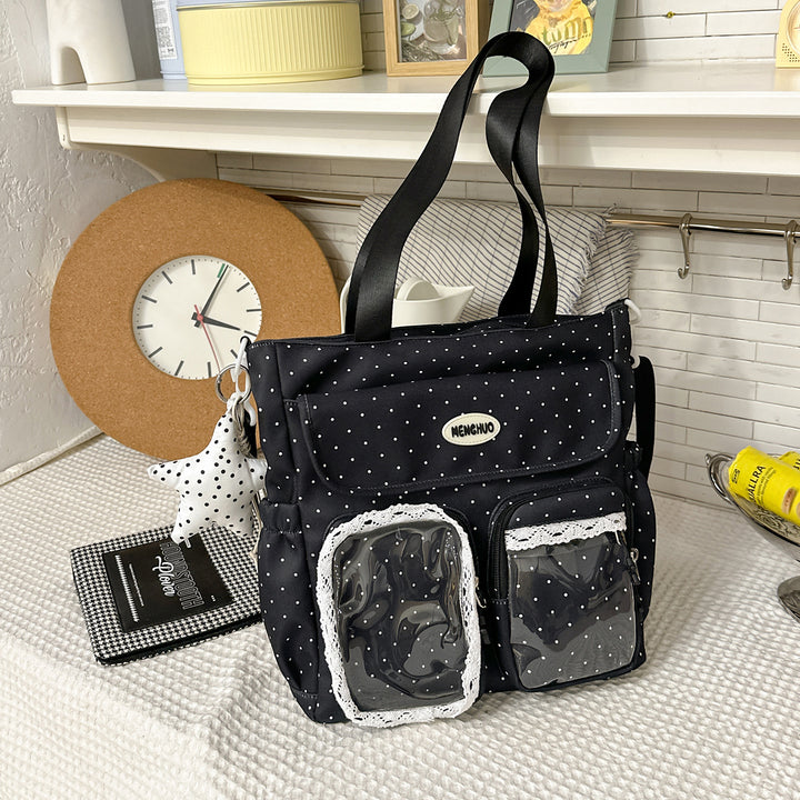 Stylish Multi-Pocket Patterned Backpack Kalsten