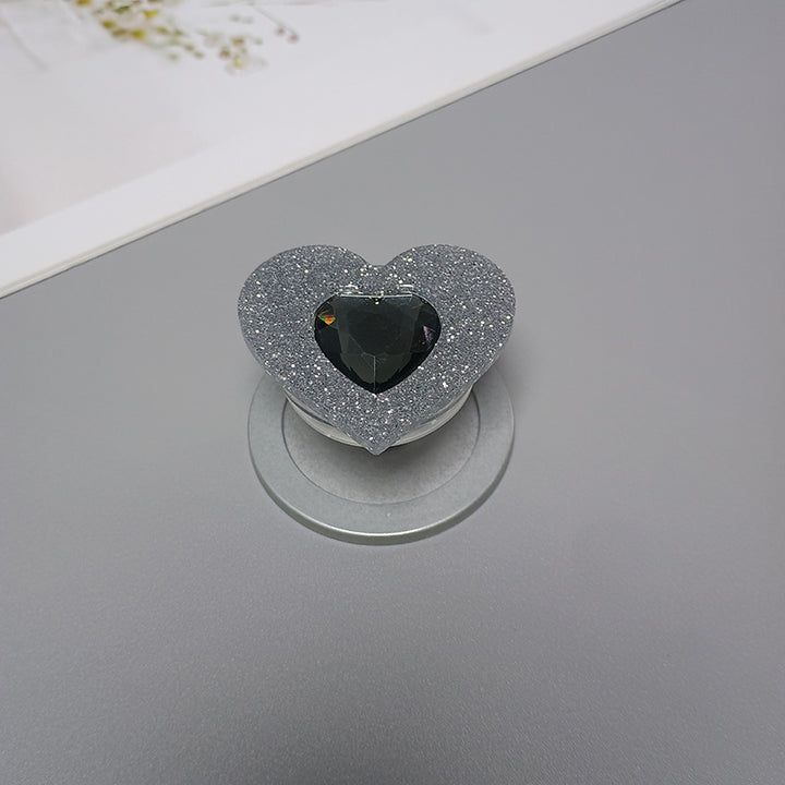 Decorative Heart-Shaped Phone Grip Kalsten